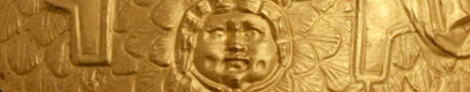 Détail du buste de Marc-Aurèle (Musée d'Avenches)